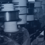 Polymer materials on rolls
